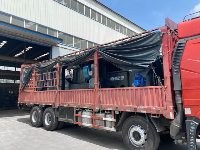 中意GZT1338給料機(jī)和GZS1440滾軸篩順利交付吉林客戶(hù)