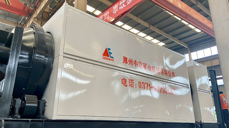 廢舊建筑材料自動(dòng)分揀處理設(shè)備滾筒篩實(shí)地工廠圖片